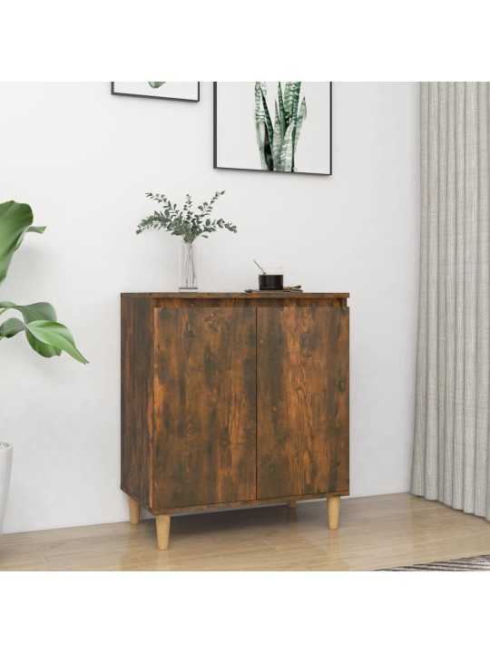 Příborník kouřový dub 60 x 35 x 70 cm kompozitní dřevo