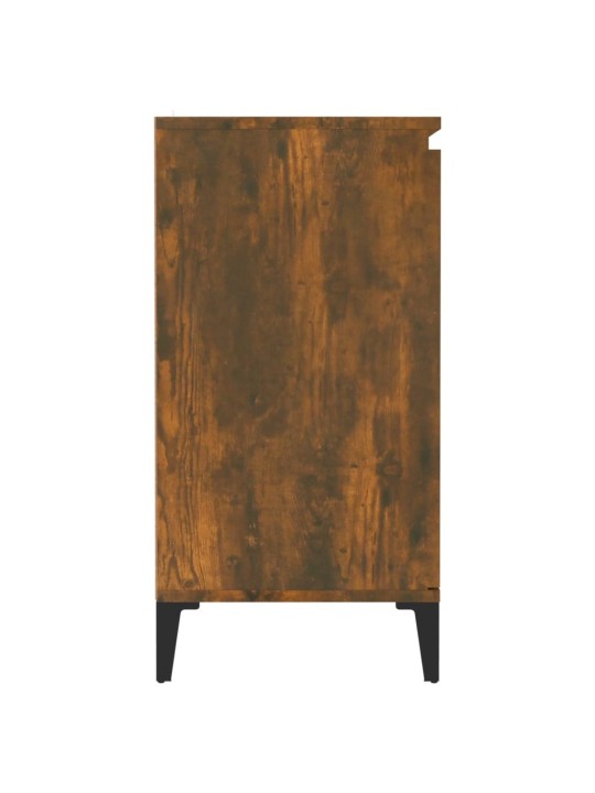 Příborník kouřový dub 60 x 35 x 70 cm kompozitní dřevo
