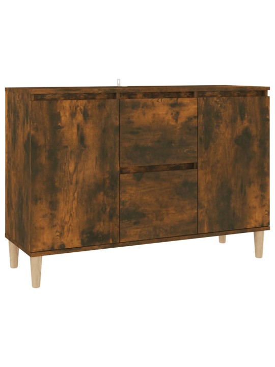 Příborník kouřový dub 101 x 35 x 70 cm kompozitní dřevo