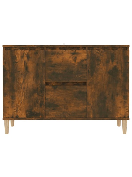 Příborník kouřový dub 101 x 35 x 70 cm kompozitní dřevo