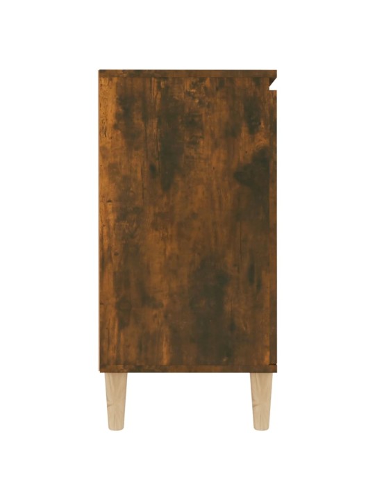 Příborník kouřový dub 101 x 35 x 70 cm kompozitní dřevo