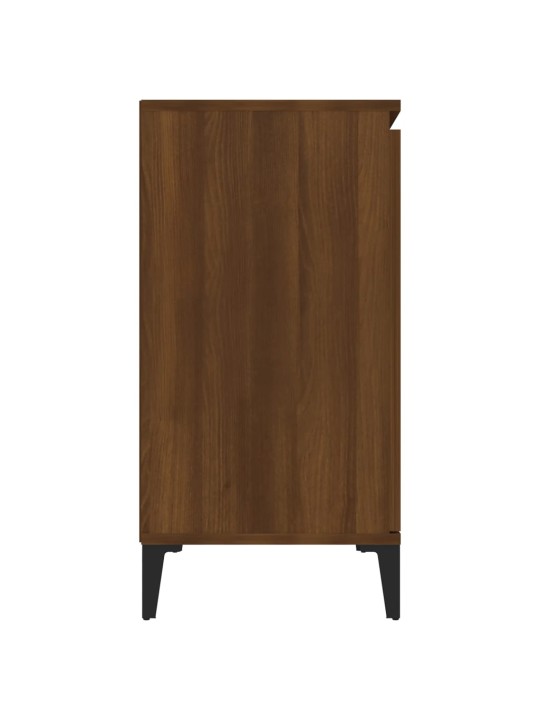 Příborník hnědý dub 104 x 35 x 70 cm kompozitní dřevo
