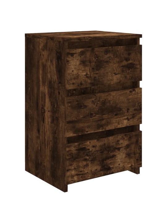 Noční stolky 2 ks kouřový dub 40x35x62,5 cm kompozitní dřevo