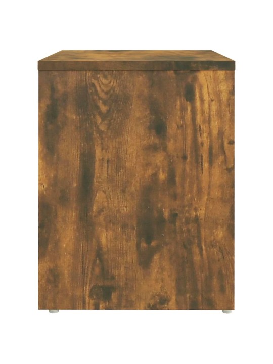 Noční stolky 2 ks kouřový dub 40 x 30 x 40 cm kompozitní dřevo