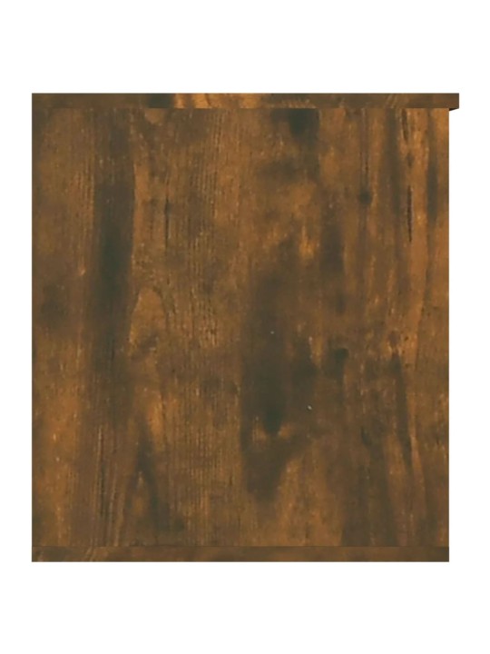 Úložná truhla kouřový dub 84 x 42 x 46 cm kompozitní dřevo