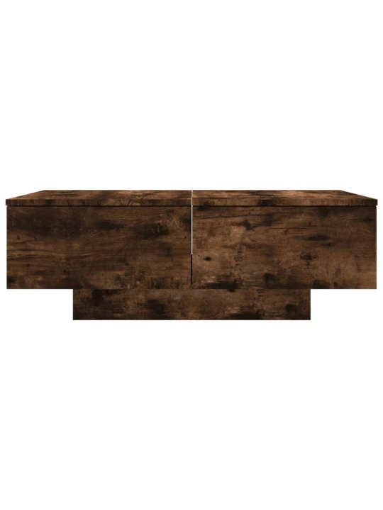Konferenční stolek kouřový dub 90 x 60 x 31 cm kompozitní dřevo