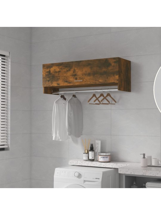 Šatní skříň kouřový dub 100 x 32,5 x 35 cm kompozitní dřevo