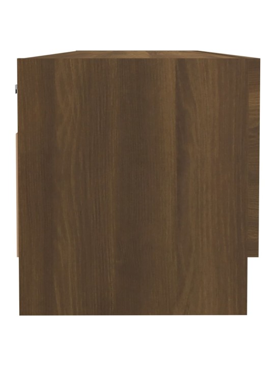 Šatní skříň hnědý dub 100 x 32,5 x 35 cm kompozitní dřevo