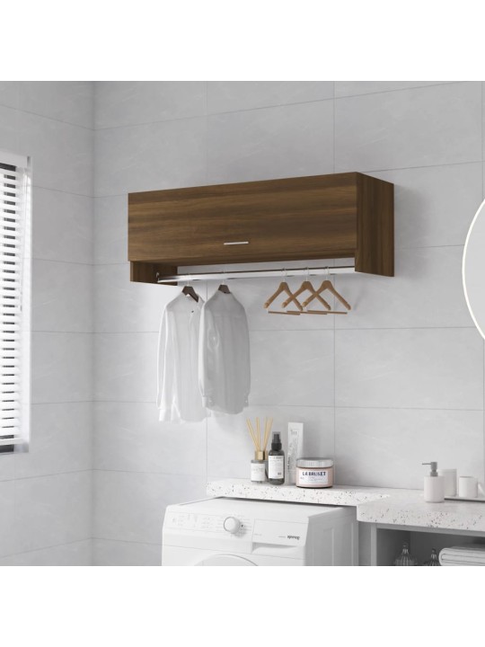 Šatní skříň hnědý dub 100 x 32,5 x 35 cm kompozitní dřevo