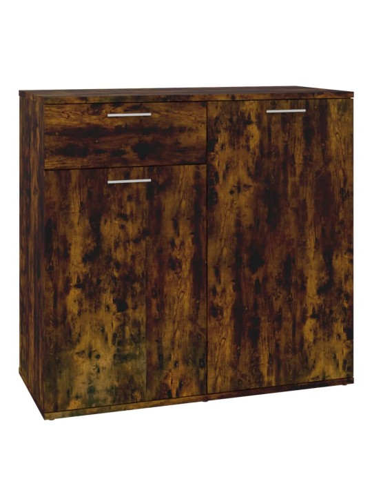 Příborník kouřový dub 80 x 36 x 75 cm kompozitní dřevo