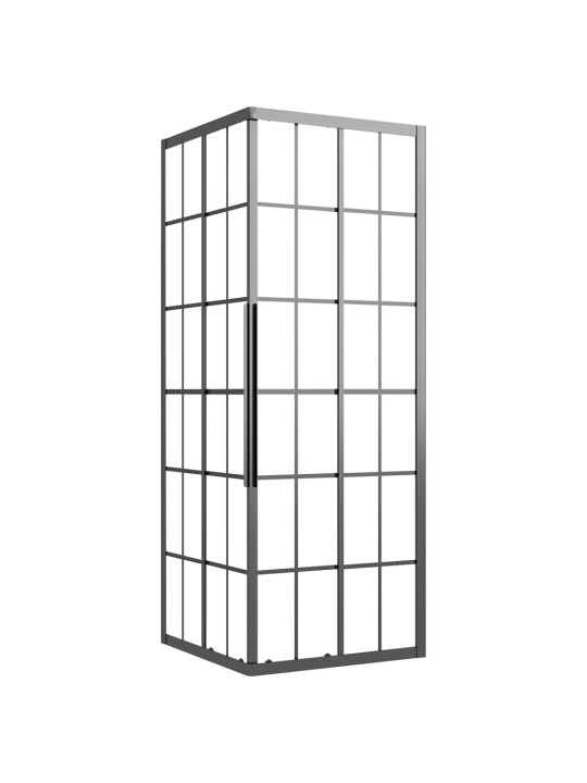 Sprchový kout mléčné esg 70 x 70 x 180 cm černý