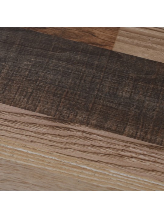 Samolepicí PVC podlahová prkna 2,51 m² 2 mm vícebarevná