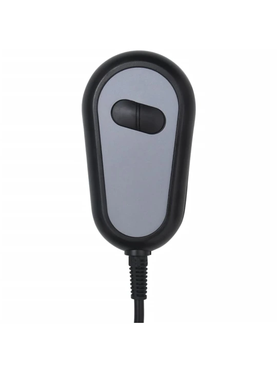 Elektrické polohovací křeslo tmavě zelené samet