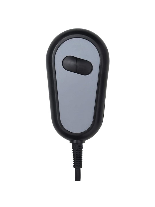 Elektrické masážní křeslo hnědé umělá kůže