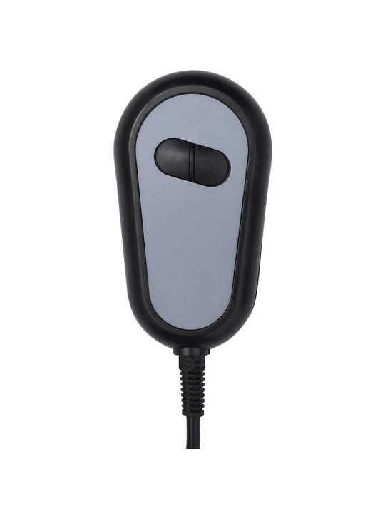 Elektrické masážní křeslo vínové umělá kůže