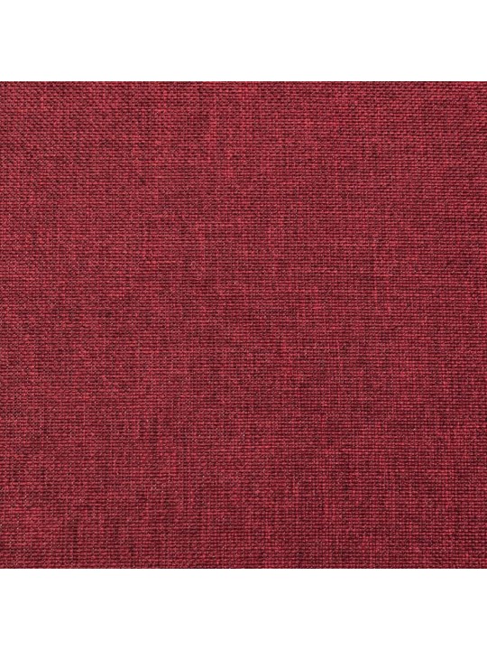Elektrické masážní křeslo vínové textil
