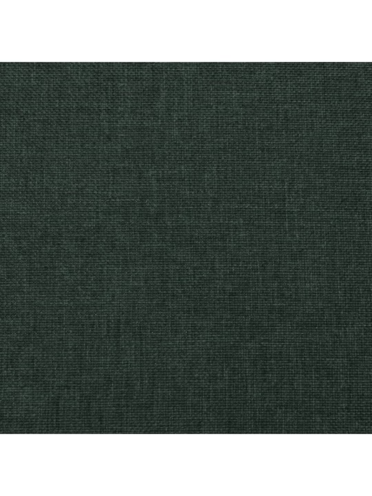 Elektrické masážní křeslo tmavě zelené textil