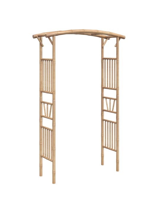 Zahradní oblouk na růže bambus 118 x 40 x 187 cm