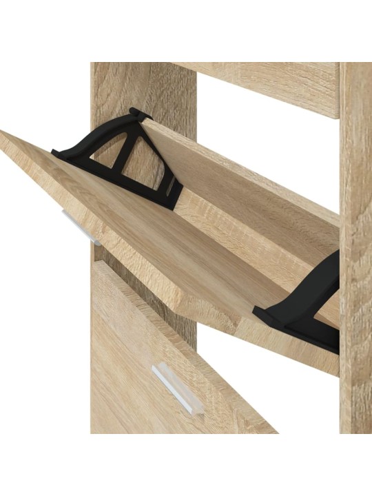 Botník dub 59x17x150 cm kompozitní dřevo