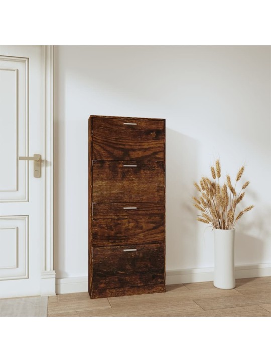 Botník kouřový dub 59x17x150 cm kompozitní dřevo