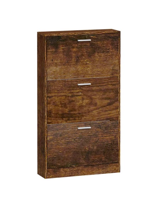 Botník kouřový dub 59x17x108 cm kompozitní dřevo