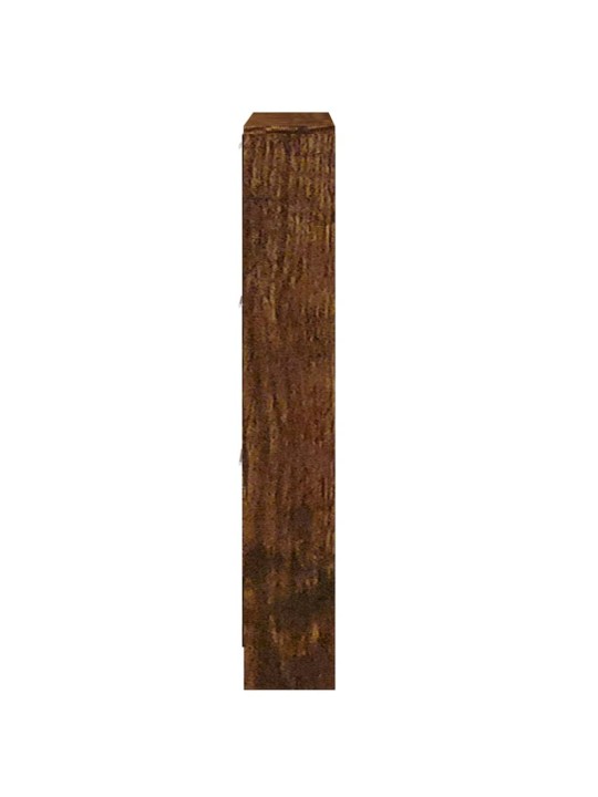 Botník kouřový dub 59x17x108 cm kompozitní dřevo