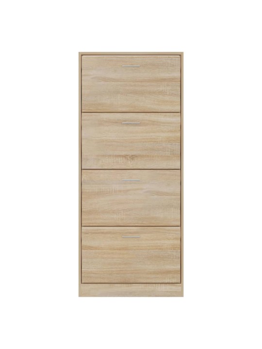 Botník dub sonoma 63x24x147 cm kompozitní dřevo