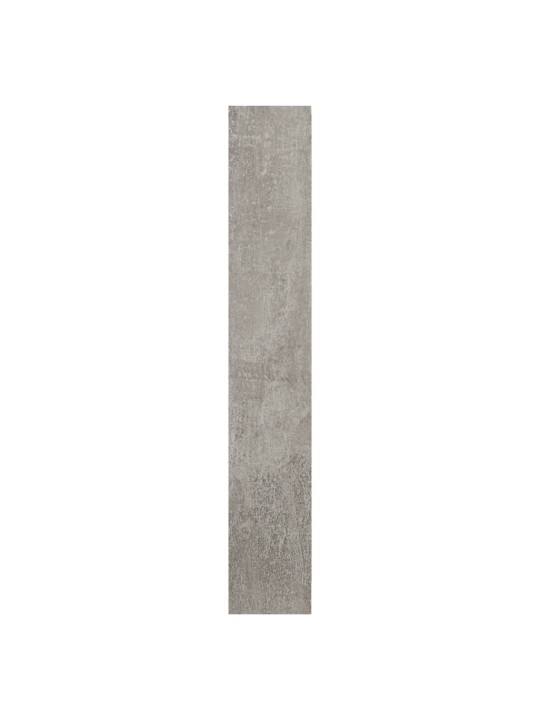 Botník betonově šedý 63x24x147 cm kompozitní dřevo