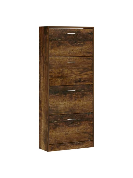 Botník kouřový dub 63x24x147 cm kompozitní dřevo