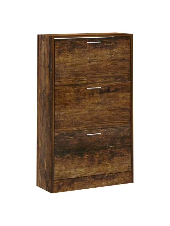 Botník kouřový dub 63x24x103 cm kompozitní dřevo
