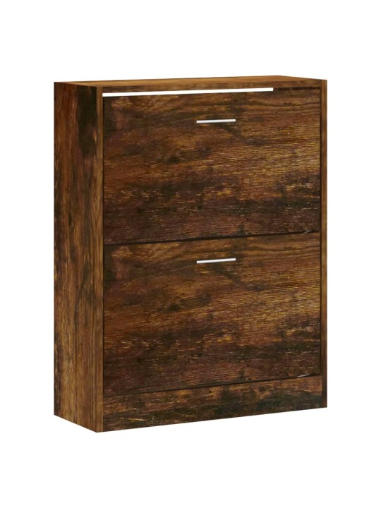 Botník kouřový dub 63x24x81 cm kompozitní dřevo