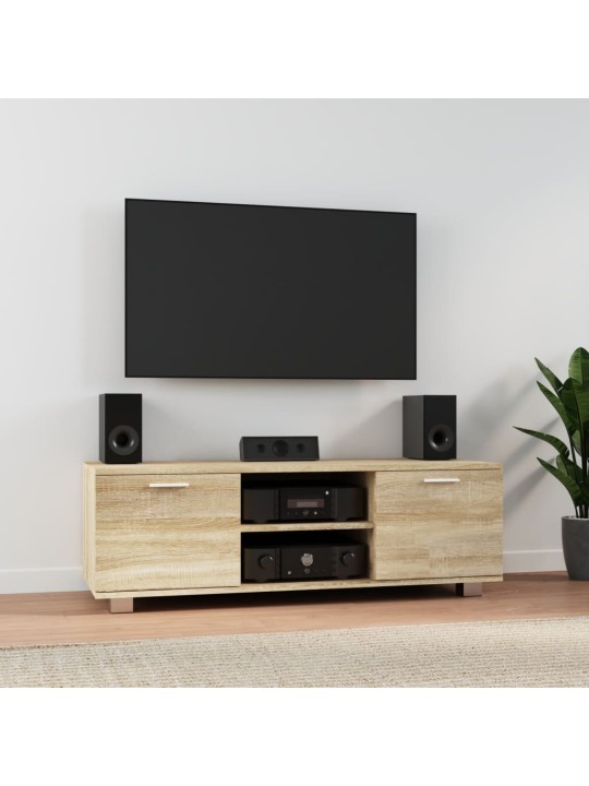 TV skříňka dub sonoma 120 x 40,5 x 35 cm kompozitní dřevo