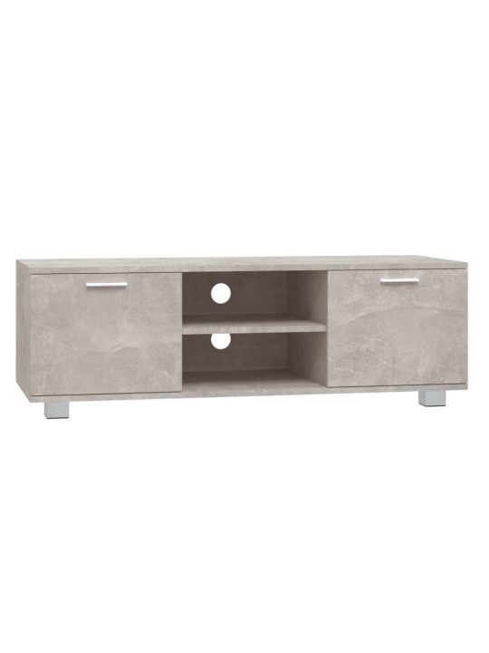 TV skříňka betonově šedá 120x40,5x35 cm kompozitní dřevo