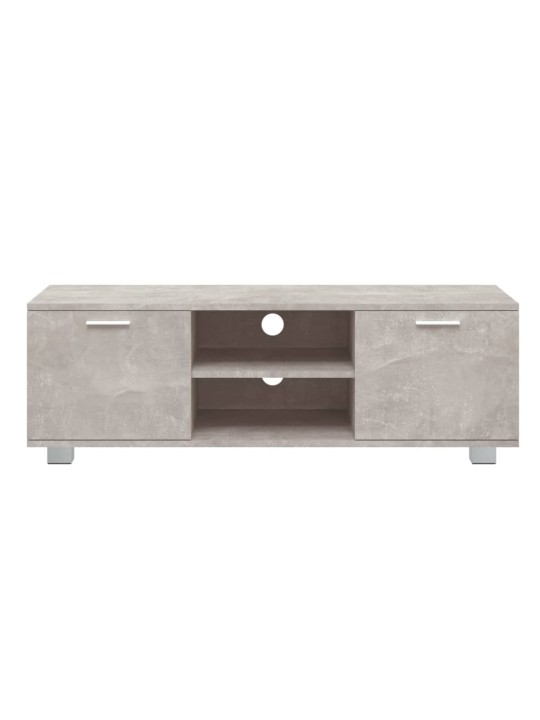 TV skříňka betonově šedá 120x40,5x35 cm kompozitní dřevo