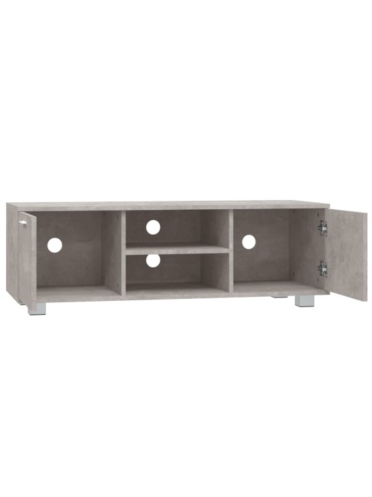 TV skříňka betonově šedá 120x40,5x35 cm kompozitní dřevo
