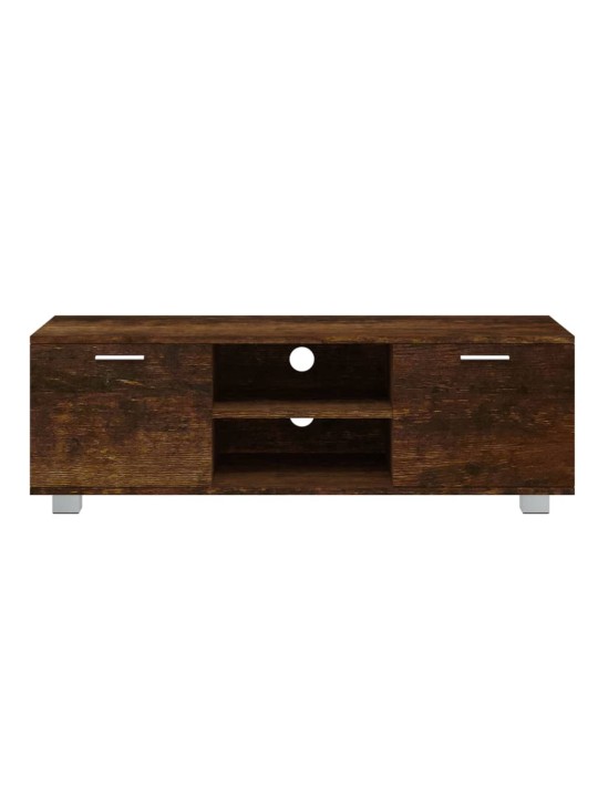 TV skříňka kouřový dub 120x40,5x35 cm kompozitní dřevo