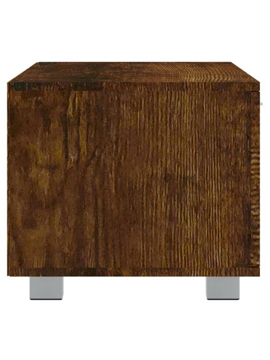 TV skříňka kouřový dub 120x40,5x35 cm kompozitní dřevo