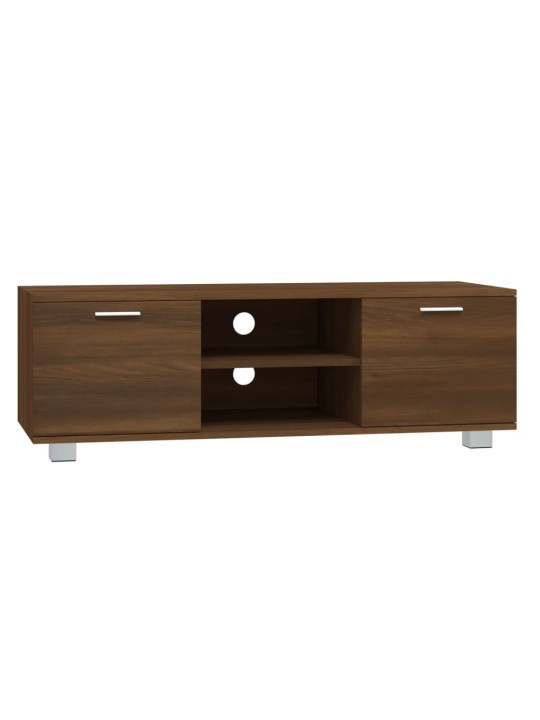 TV skříňka hnědý dub 120x40,5x35 cm kompozitní dřevo