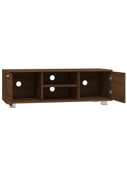 TV skříňka hnědý dub 120x40,5x35 cm kompozitní dřevo