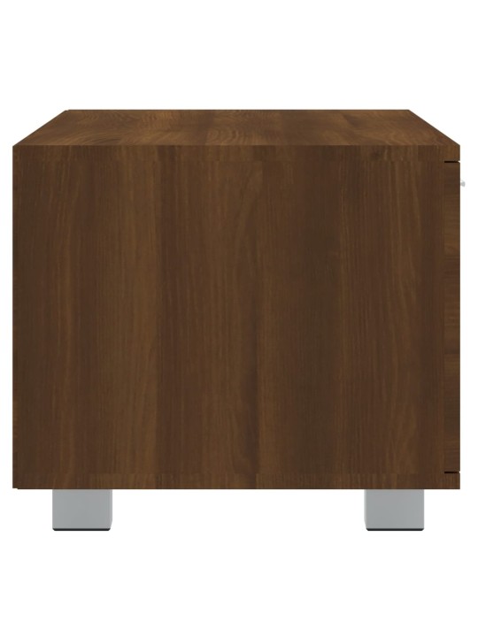 TV skříňka hnědý dub 120x40,5x35 cm kompozitní dřevo