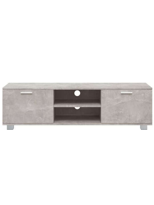 TV skříňka betonově šedá 140x40,5x35 cm kompozitní dřevo