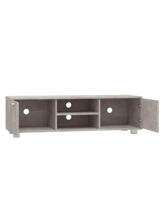 TV skříňka betonově šedá 140x40,5x35 cm kompozitní dřevo