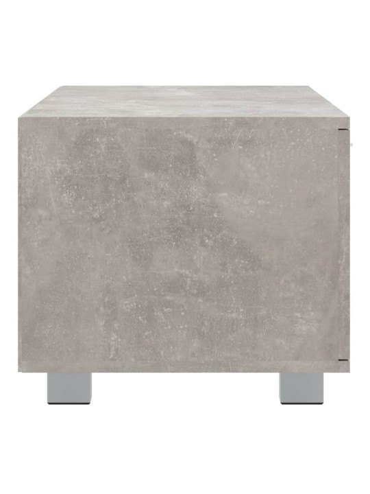 TV skříňka betonově šedá 140x40,5x35 cm kompozitní dřevo