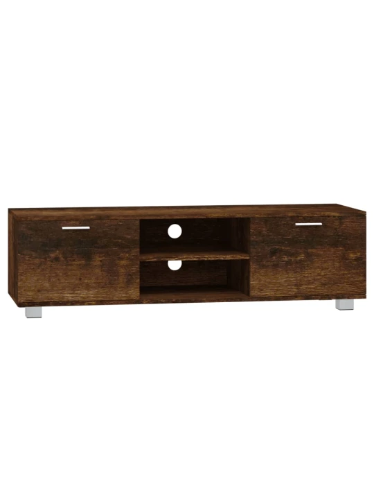 TV skříňka kouřový dub 140x40,5x35 cm kompozitní dřevo