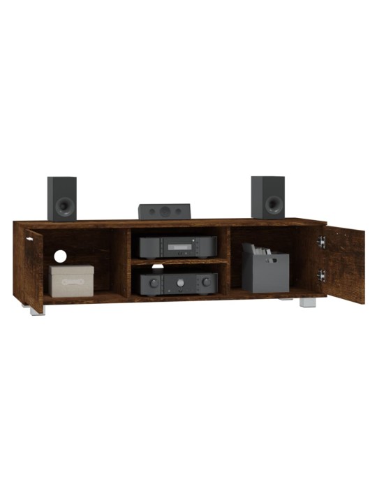 TV skříňka kouřový dub 140x40,5x35 cm kompozitní dřevo