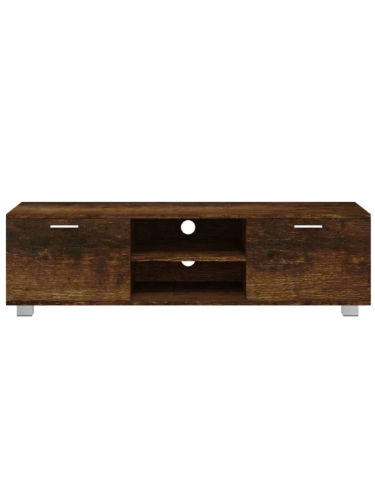 TV skříňka kouřový dub 140x40,5x35 cm kompozitní dřevo