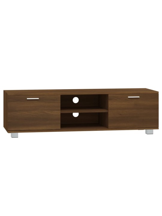 TV skříňka hnědý dub 140x40,5x35 cm kompozitní dřevo