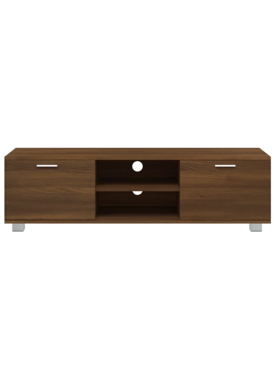 TV skříňka hnědý dub 140x40,5x35 cm kompozitní dřevo