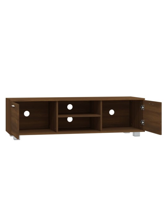 TV skříňka hnědý dub 140x40,5x35 cm kompozitní dřevo