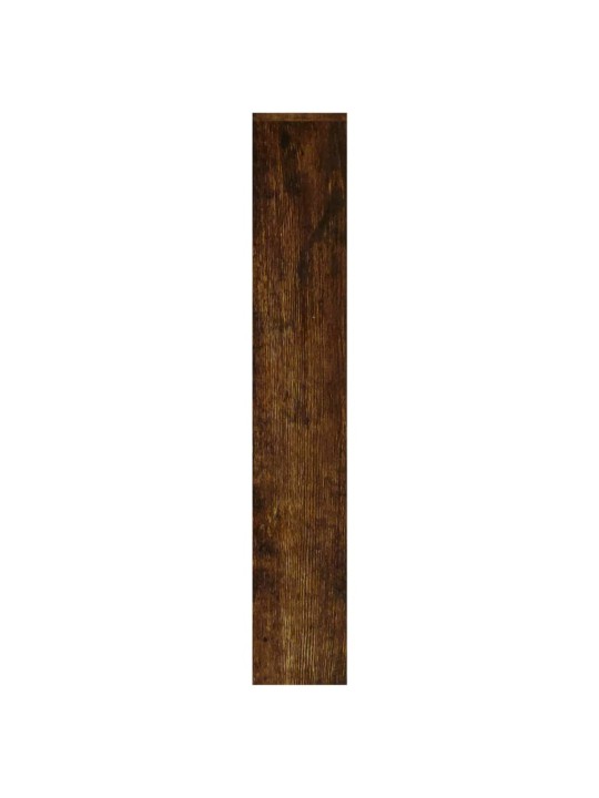 Botník se zrcadlem 3patrový kouřový dub 63x17x102,5 cm
